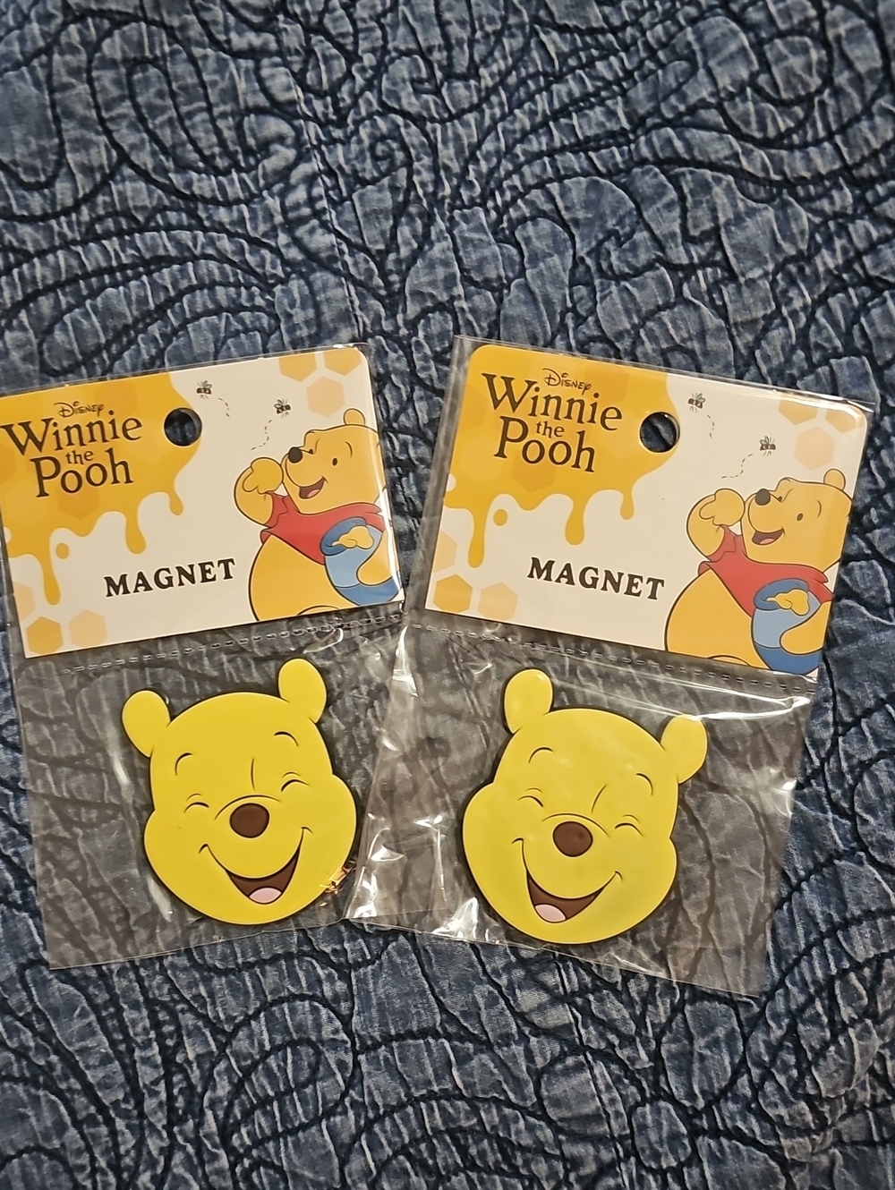 🥳FINAL OFFER 🥳Disney Winnie the Pooh Smiling  Magnets (Set of 2)